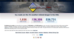 Desktop Screenshot of icyroadsafety.com